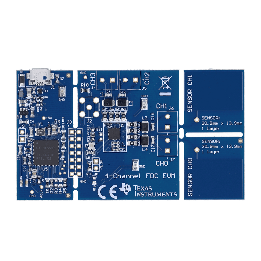 FDC2214EVM-Texas Instruments
